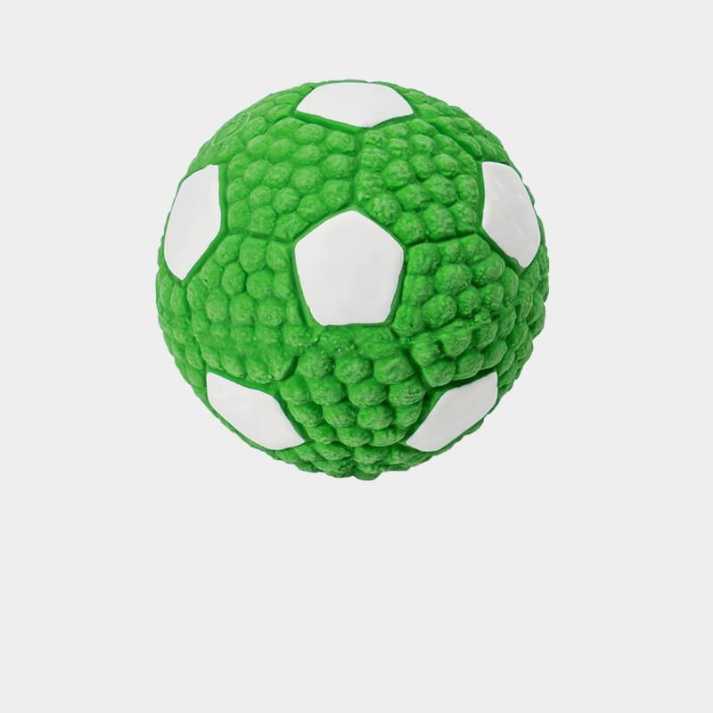 Tough Rubber Dog Ball - Long Lasting Chew Toy