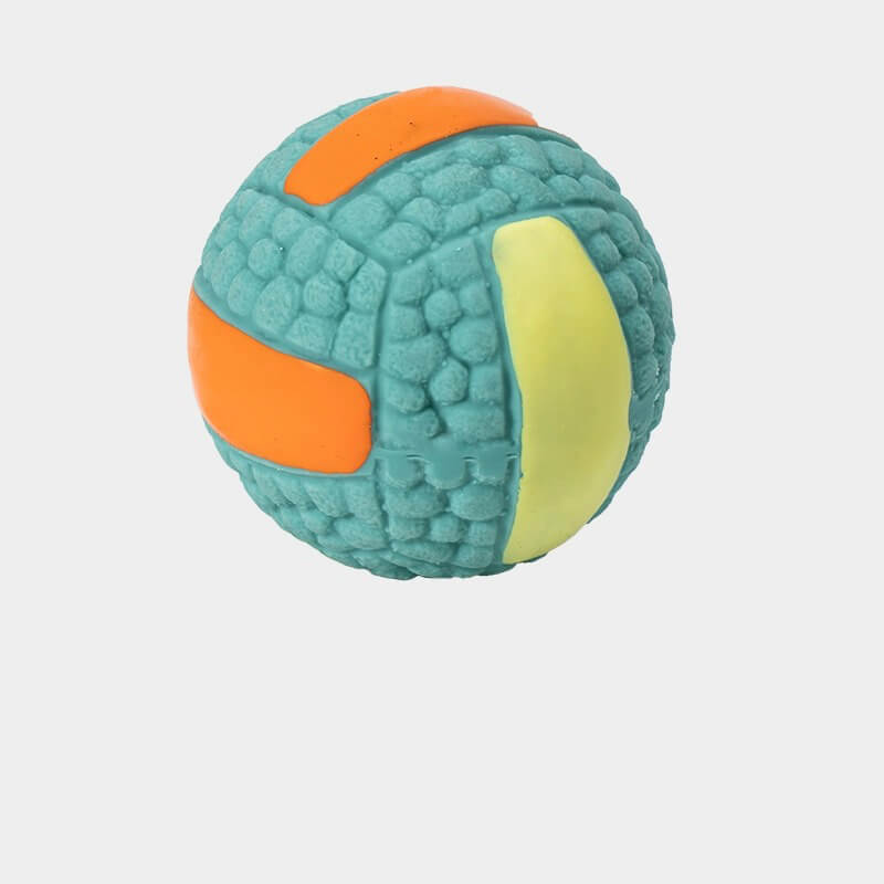 Tough Rubber Dog Ball - Long Lasting Chew Toy