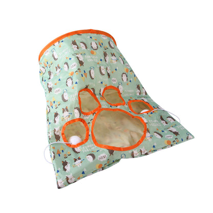 Portable Cat Tunnel Bag - Interactive Cat Toy