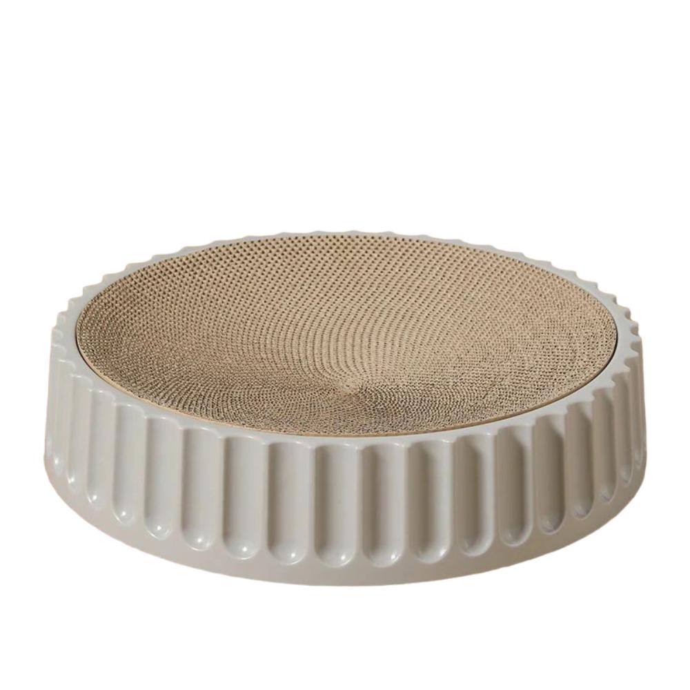 Round Cat Scratching Pad – Cozy Scratcher Bed for Feline Comfort