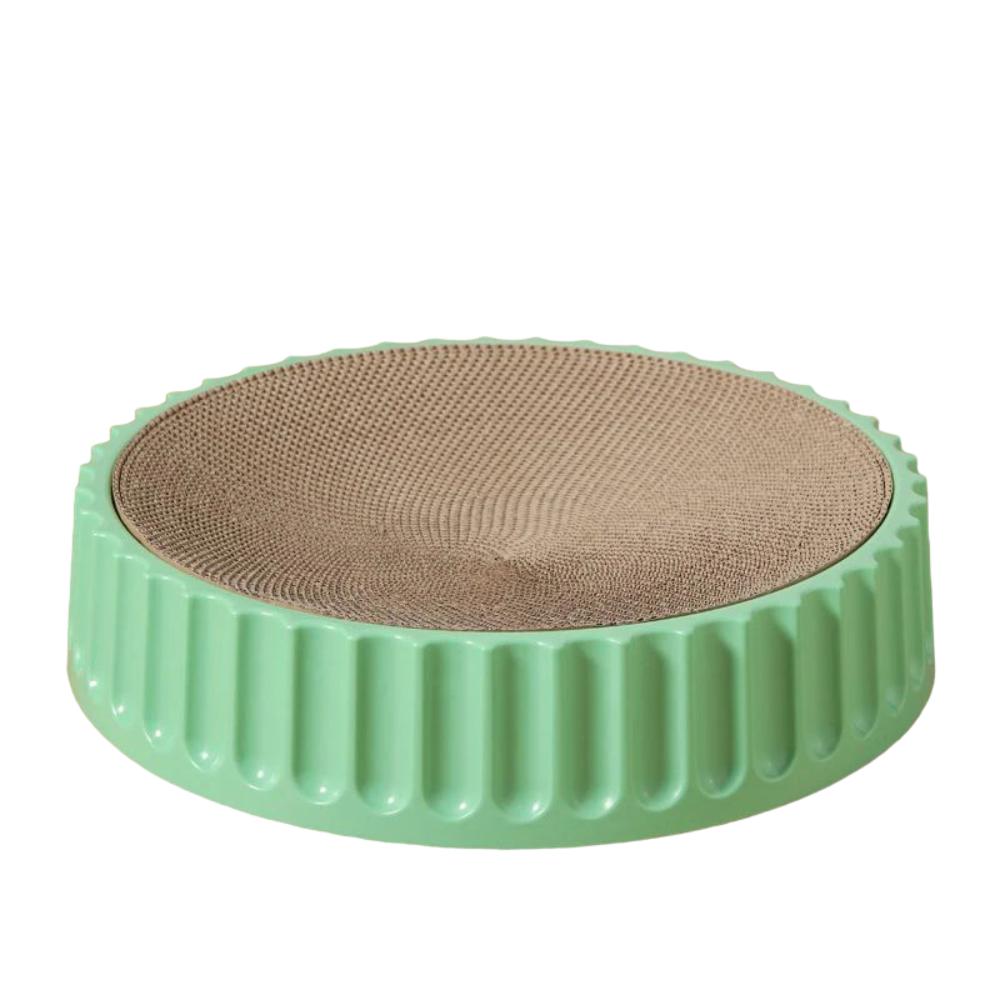 Round Cat Scratching Pad – Cozy Scratcher Bed for Feline Comfort