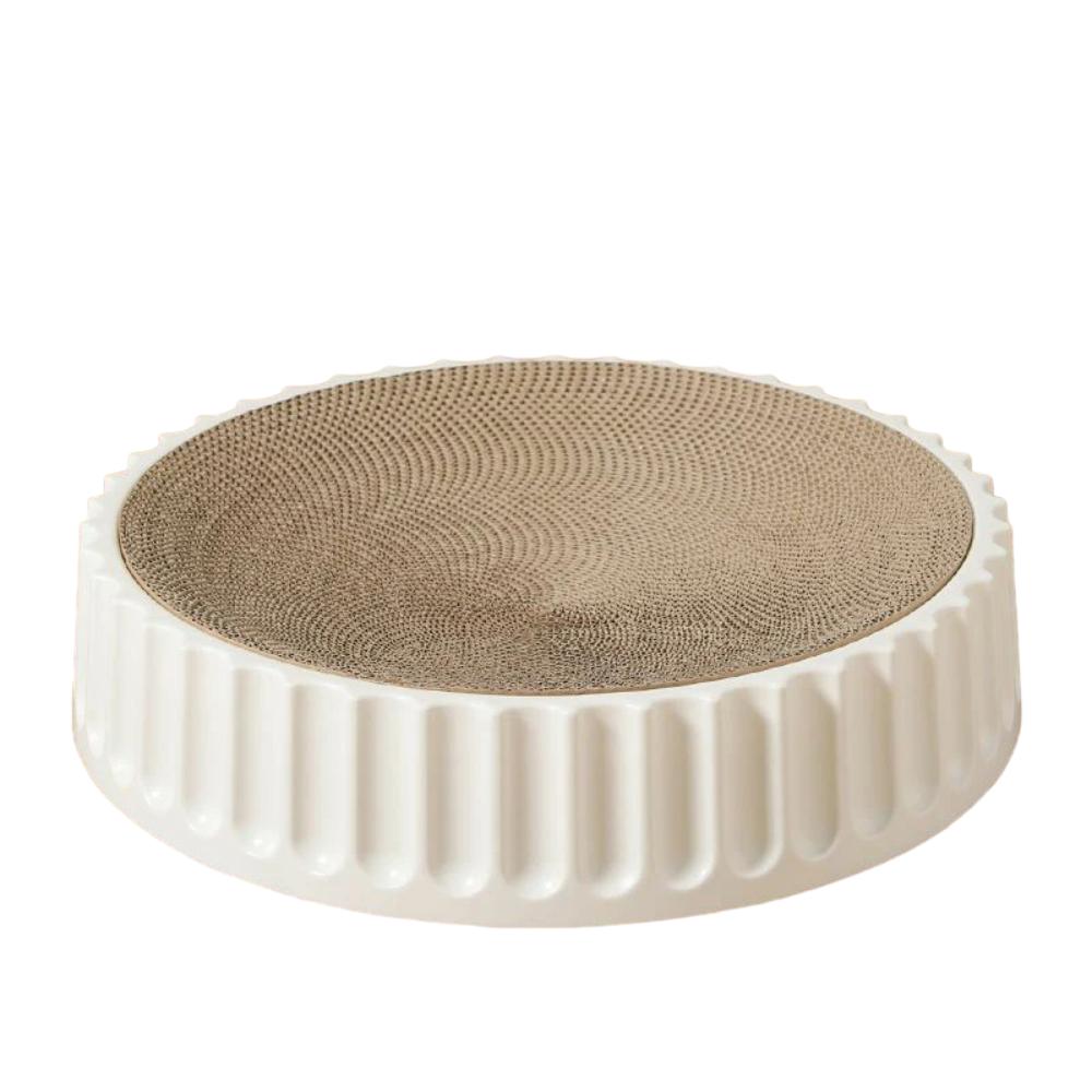 Round Cat Scratching Pad – Cozy Scratcher Bed for Feline Comfort