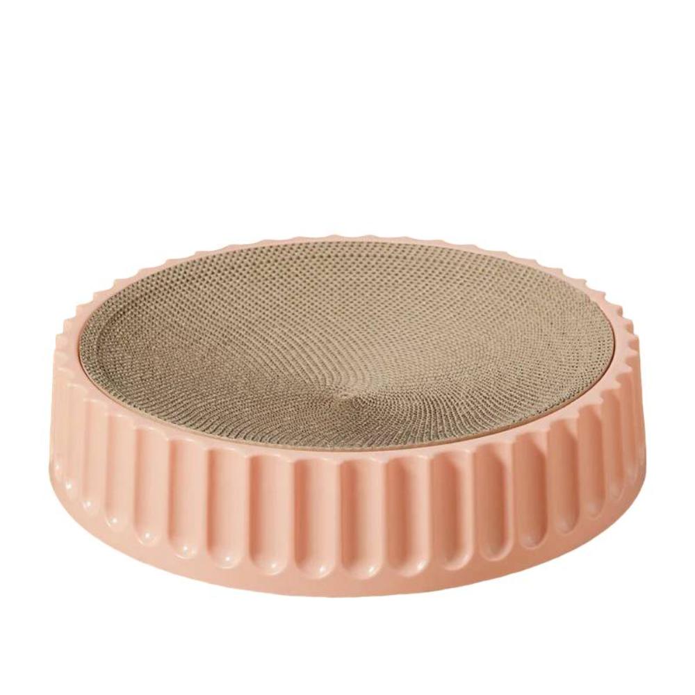 Round Cat Scratching Pad – Cozy Scratcher Bed for Feline Comfort