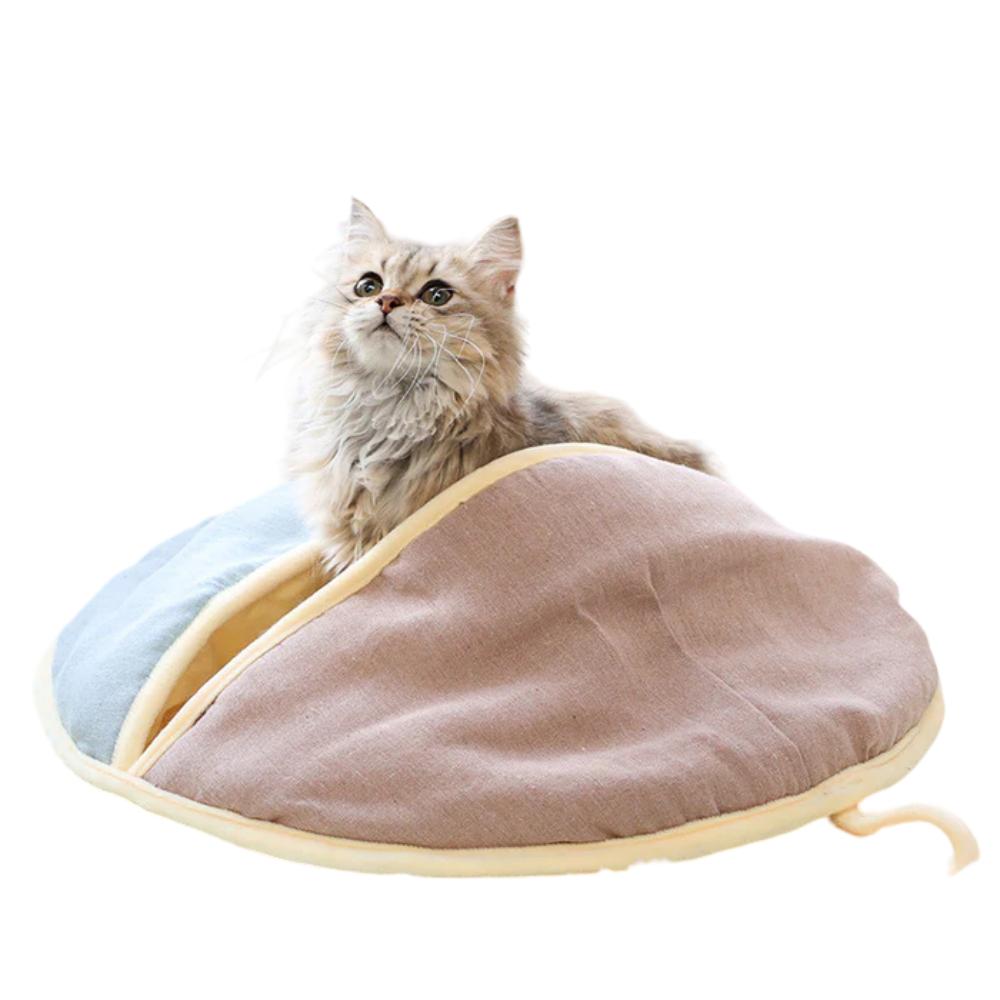 Cat Sleeping Bag - Round Cotton Cat Bed