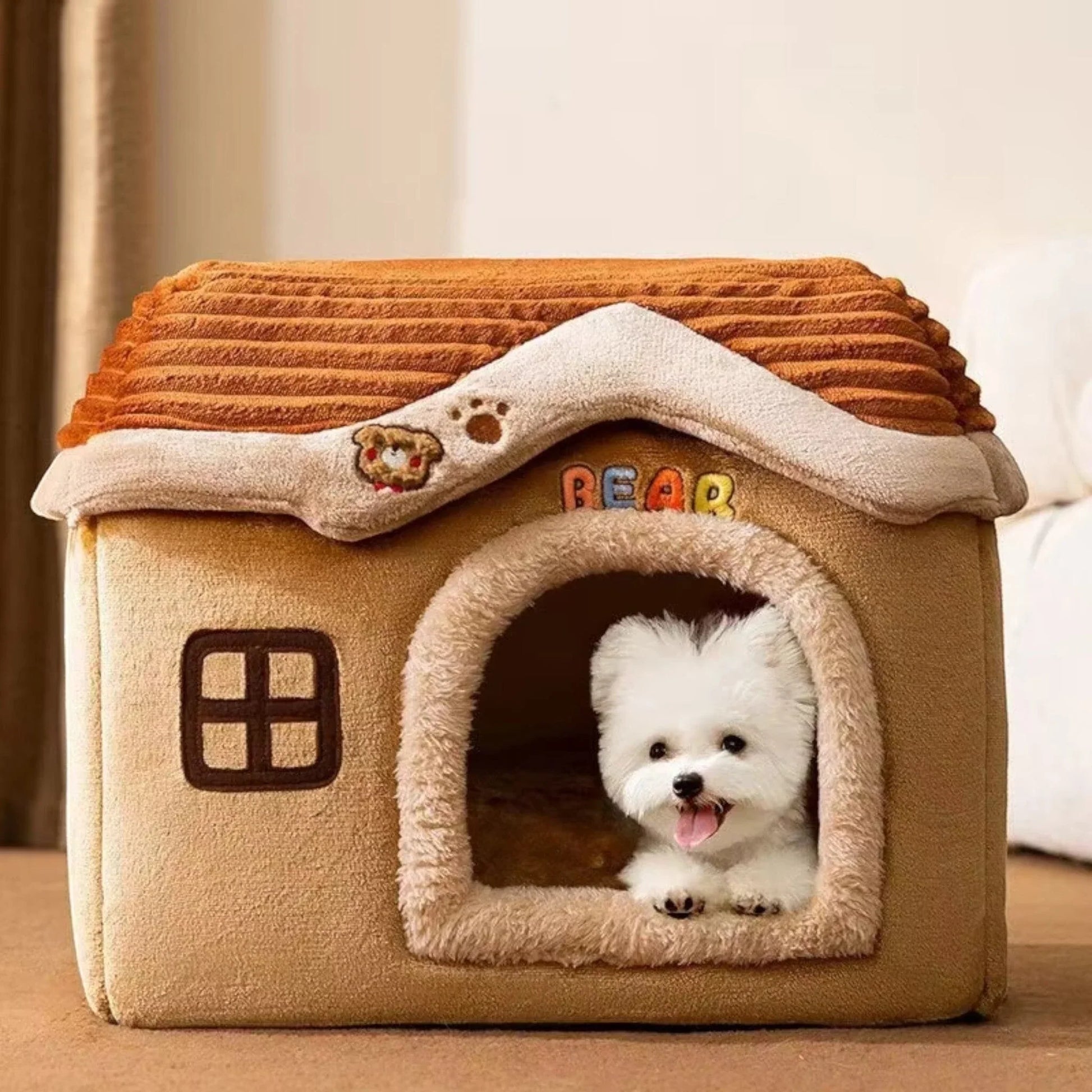Soft Cozy Pet Bed for Dogs and Cats - Peties
