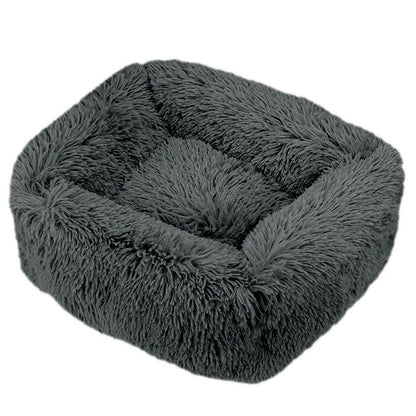 Comfortable Plush Pet Bed for Dogs and Cats