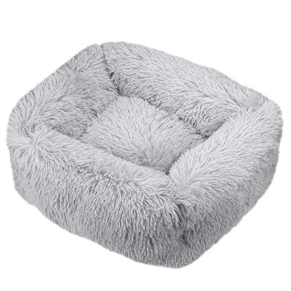 Comfortable Plush Pet Bed for Dogs and Cats