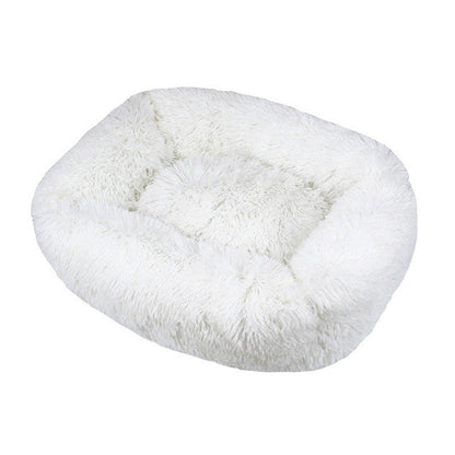 Comfortable Plush Pet Bed for Dogs and Cats