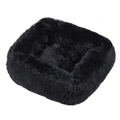 Comfortable Plush Pet Bed for Dogs and Cats