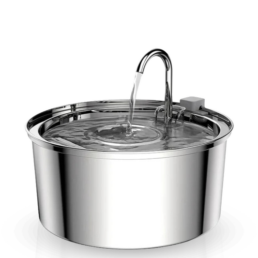 Clean Pet Stainless Steel Water Fountain - Peties