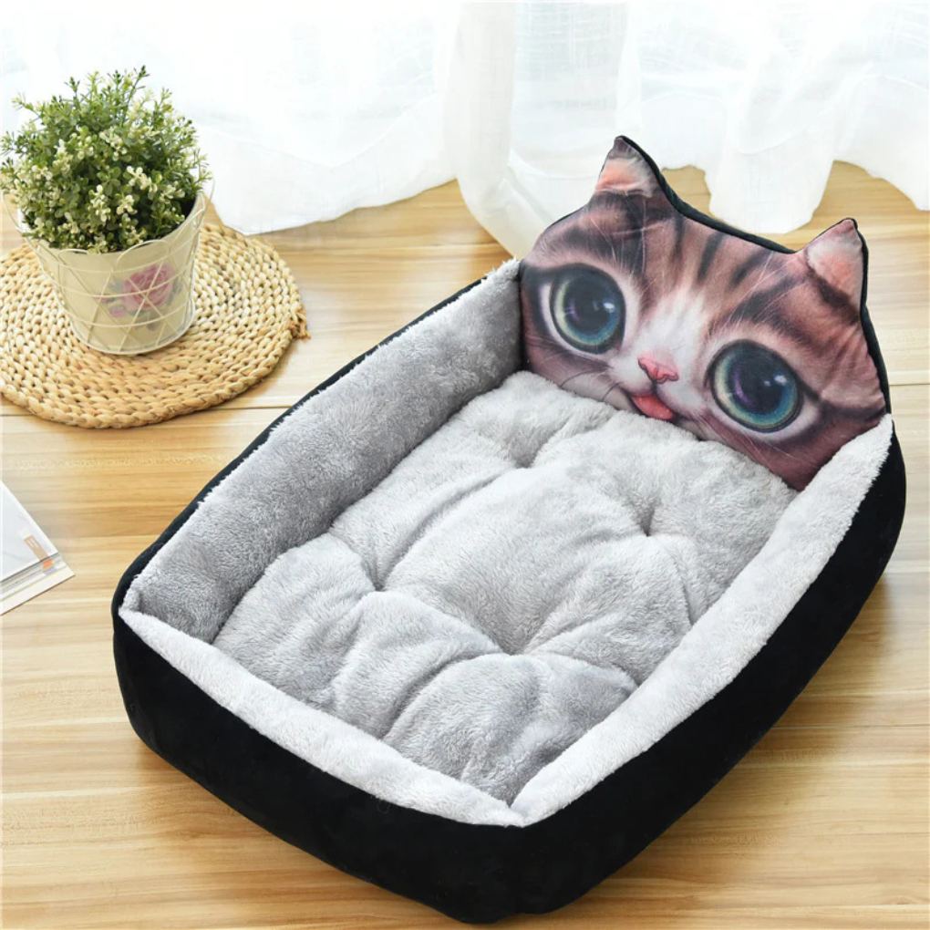 Big Plush Animal Sleeping Bed - Peties