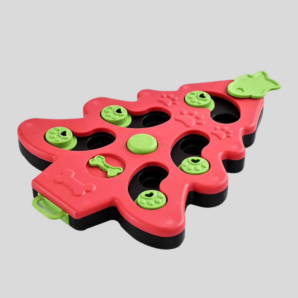 Challenging Pet Food Puzzle Bowl - Peties