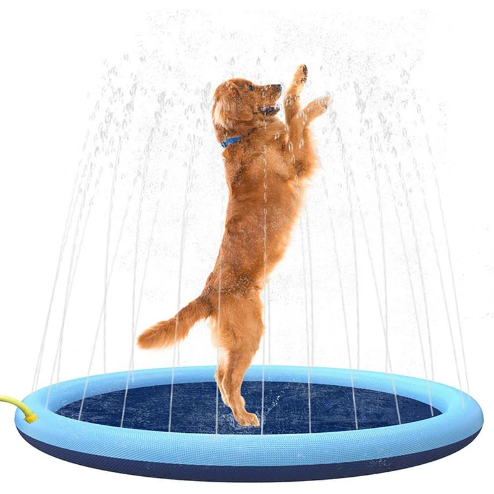 Dog Summer Water Spray Mat - Dog Bathtub