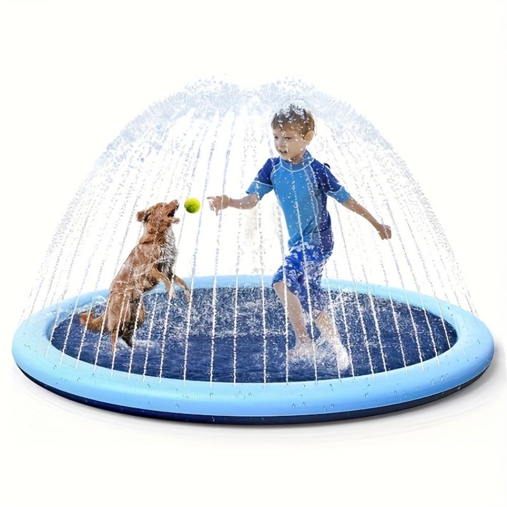 Dog Summer Water Spray Mat - Dog Bathtub