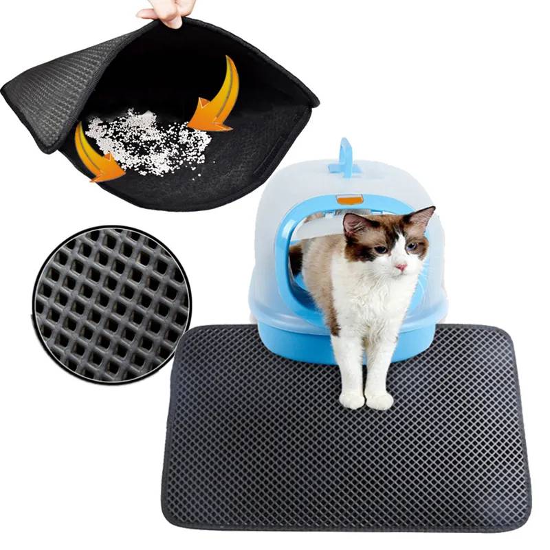 Waterproof Non-Slip Cat Litter Mat – Keep Floors Clean and Dry