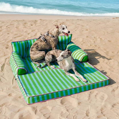 Stylish Patterned Waterproof Portable Pet Bed
