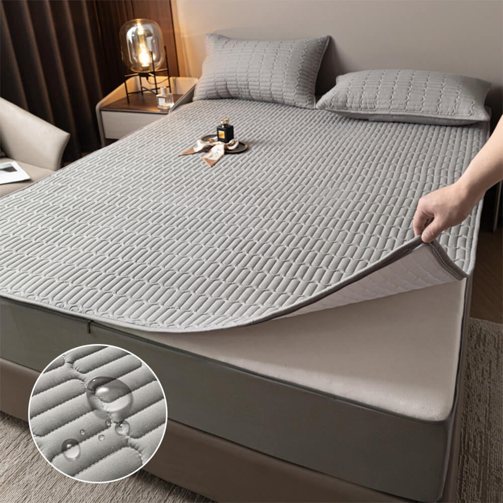 Breathable Waterproof Bed Mattress Cover Protector - Peties