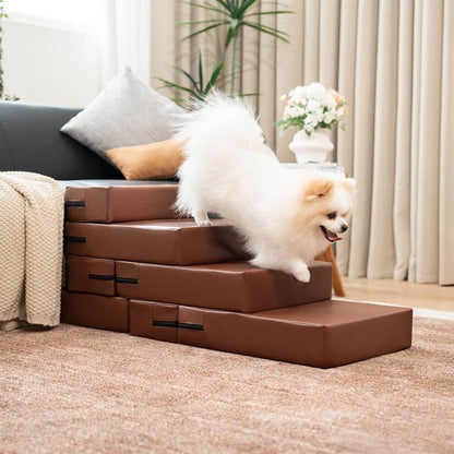 Durable Easy Clean Pet Steps with Multiple Levels