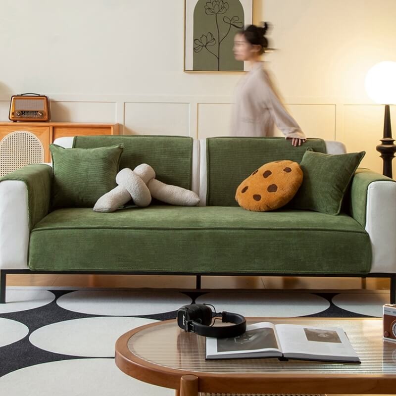 Pet Friendly Faux Leather Sofa Protector - Peties