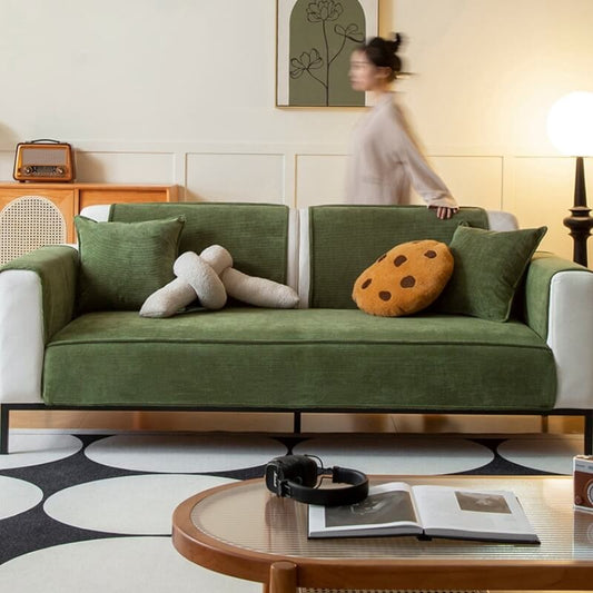 Pet Friendly Faux Leather Sofa Protector - Peties