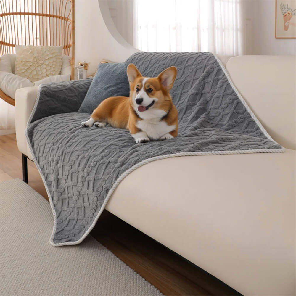 Cozy Waterproof Pet Throw Blanket - Peties