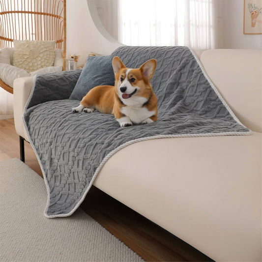 Cozy Waterproof Pet Throw Blanket - Peties