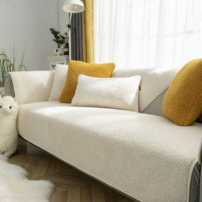 Durable Pet Proof Fuzzy Couch Protector