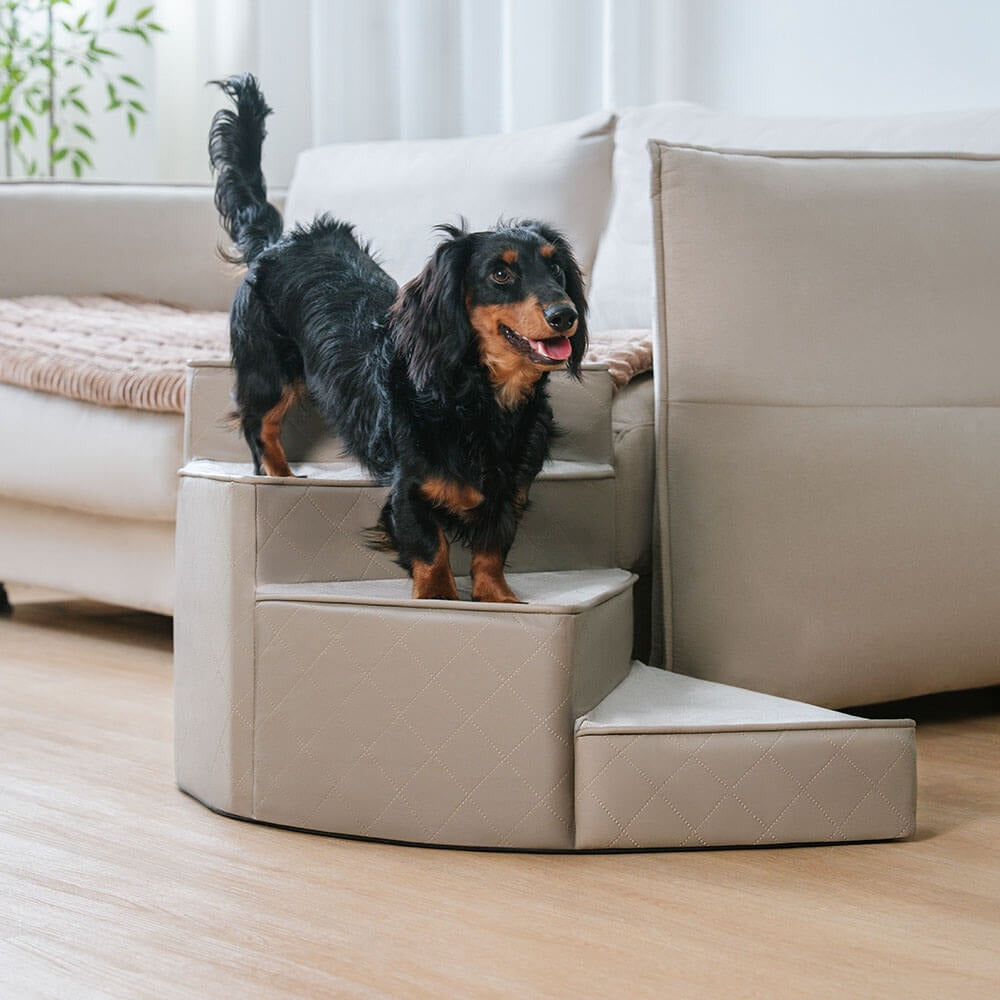 Easy Clean Folding Pet Stairs - Peties