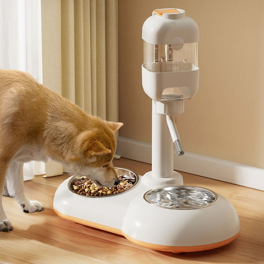 Automatic Pet Feeder and Water Bowl Set - Peties