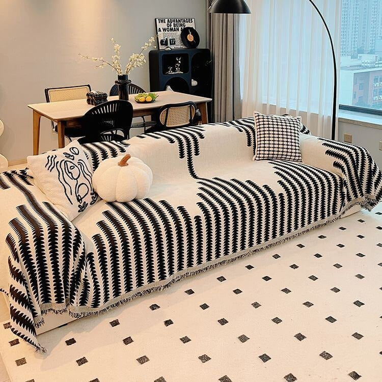 Soft Plush Reversible Scratch-Resistant Sofa Slipcover - Peties