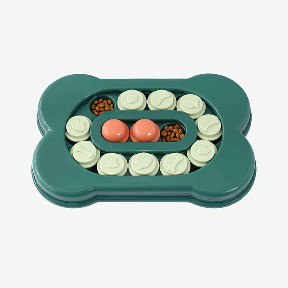 Challenge Interactive Dog Food Puzzle Toy - Peties