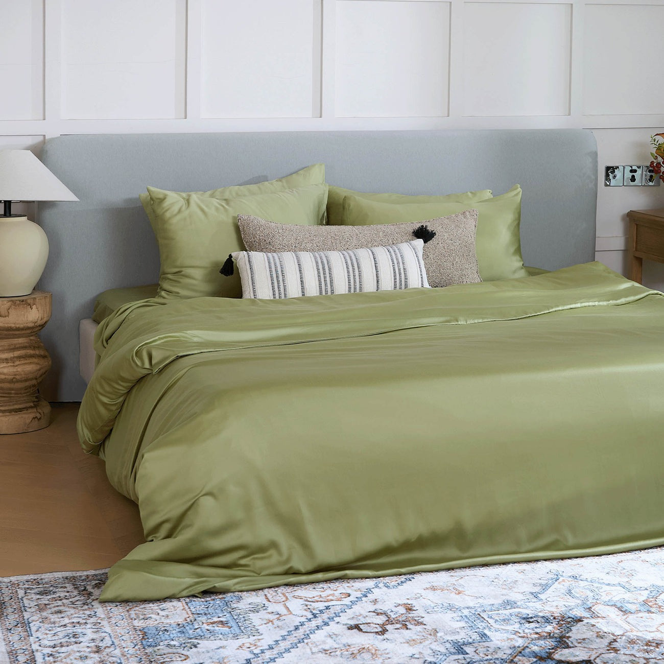 Hypoallergenic Bamboo Bed Sheets Pet Hair Resistant