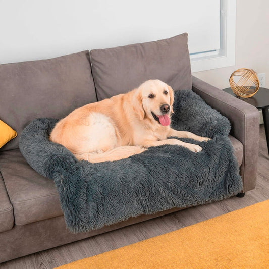 Comfortable Pet Calming Dog Bed - Peties