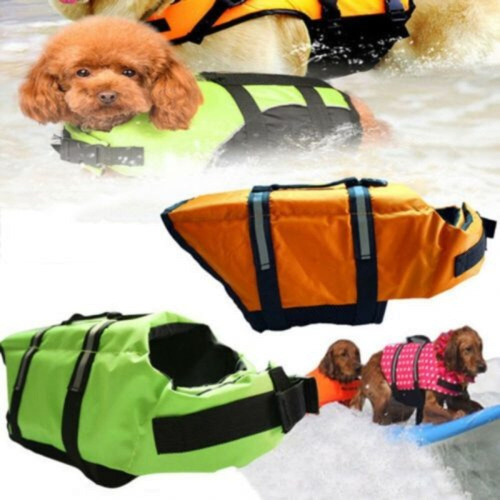 Pet Vest Waterproof Secure Flotation Jacket - Peties