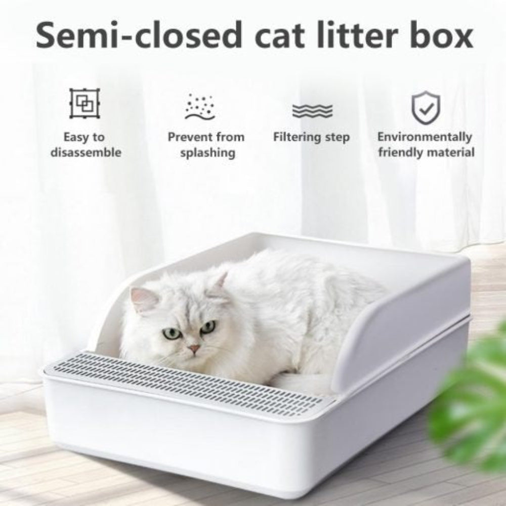 Easy Clean Cat Litter Box - Peties