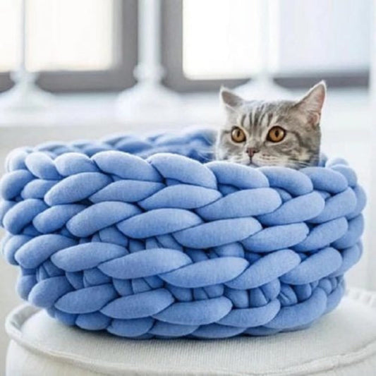 Soft Plush Pet Bed - Comfortable Breathable Dog Bed - Peties