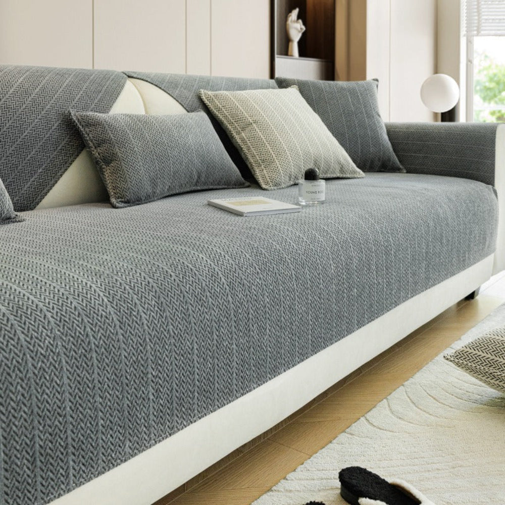 Soft Plush Furniture Protector Sofa Slipcover - Peties