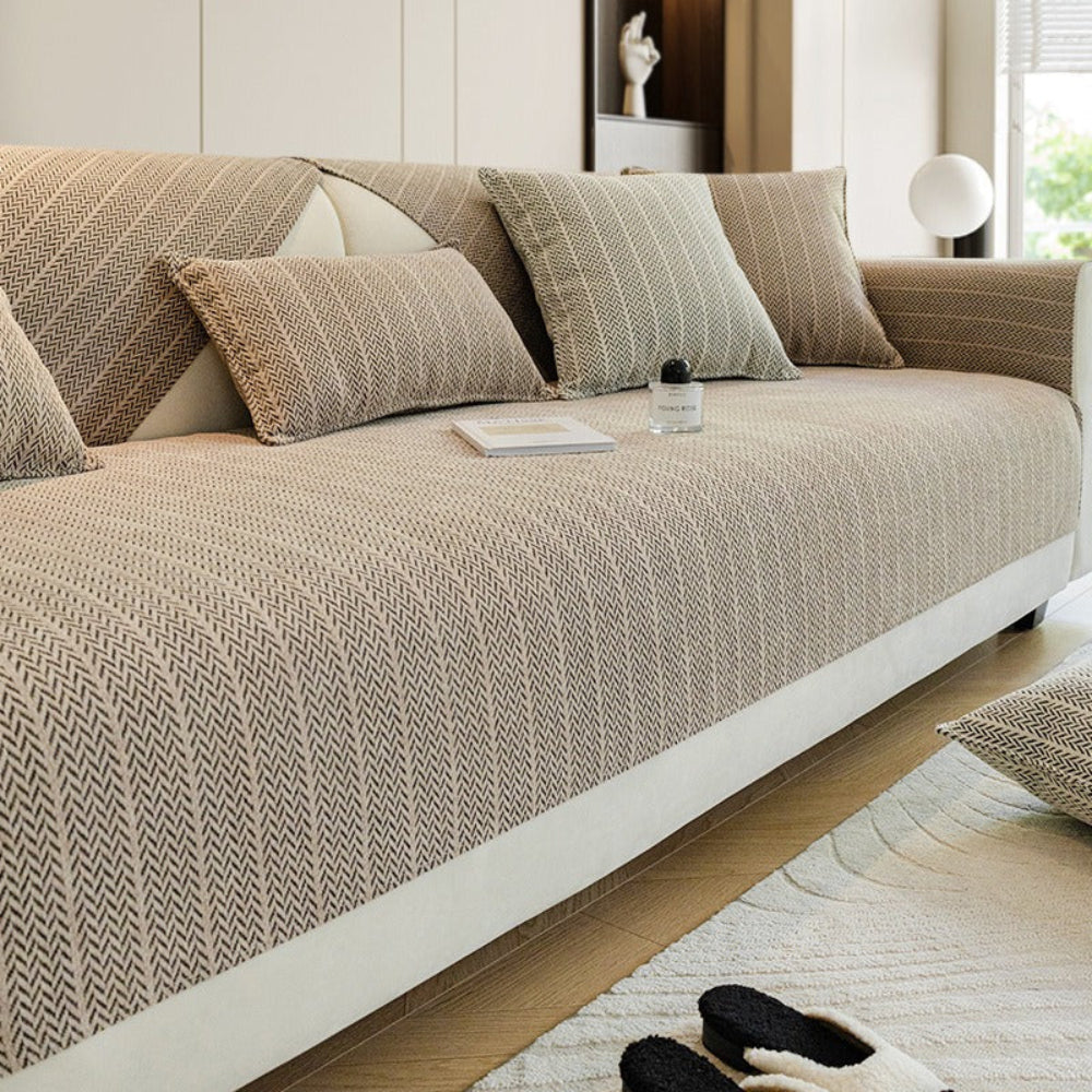 Soft Plush Furniture Protector Sofa Slipcover