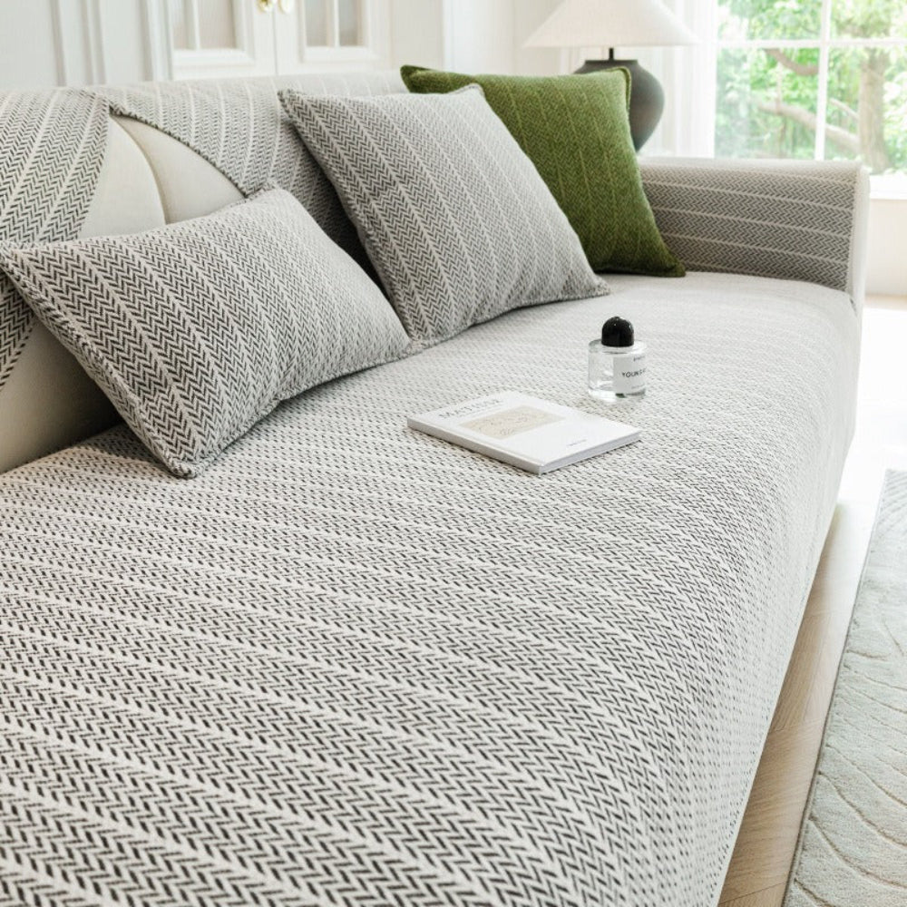Soft Plush Furniture Protector Sofa Slipcover