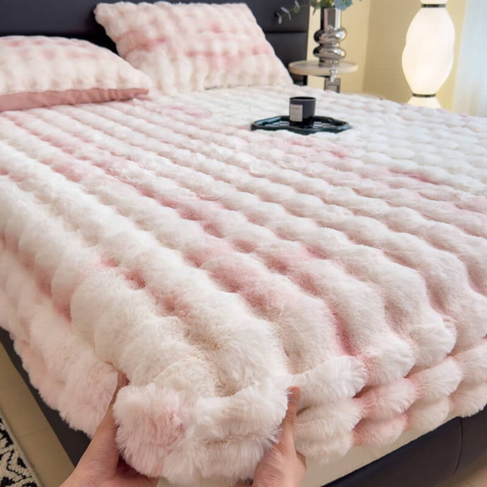 Ultra Comfortable Fitted Mattress Cover Sheet