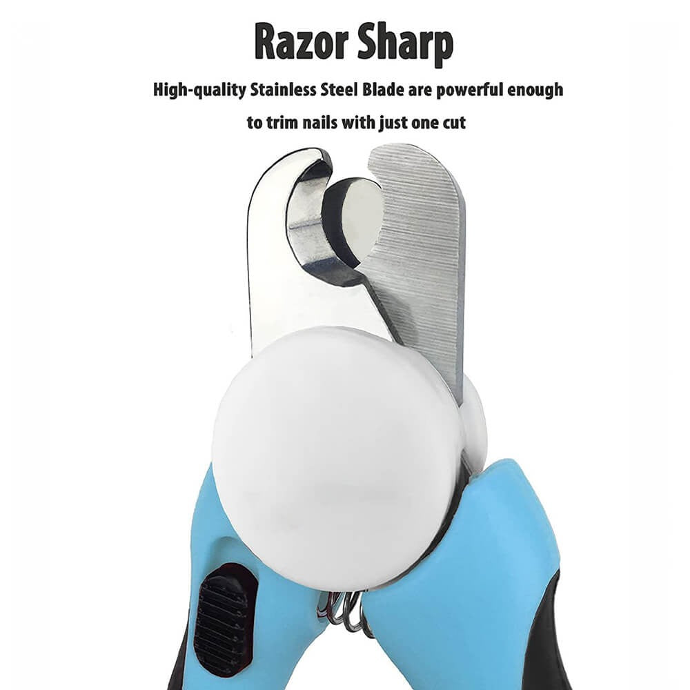 Pet Grooming Kit with Nail Trimmer & File - Peties